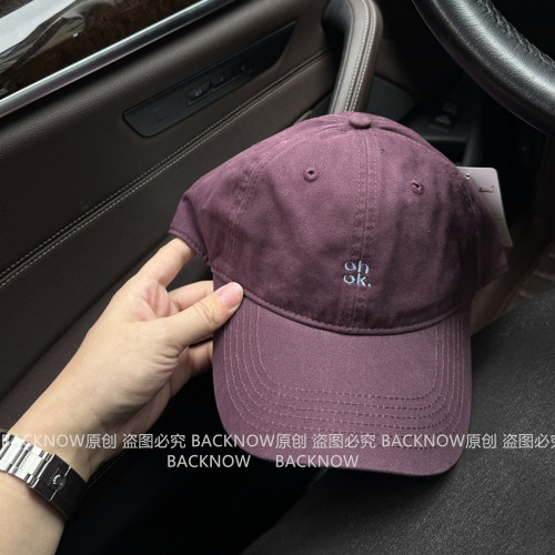 哦,好的BACKNOW自制棒球帽高品质