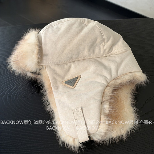 BACKNOW帽子男冬天雷锋帽冬季