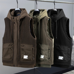 男童羽绒棉马甲外穿15岁中大童洋气背心18秋冬款 棉马夹 青少年大码