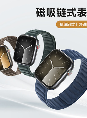 适用苹果Watch Band 45/41/44/40/49/42/38/45mm iWatch 3 5 6