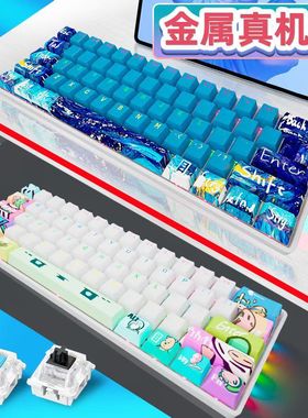 61 Key Mechanical Keyboard Gaming Computer Game机械键盘