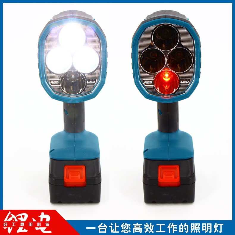 충전식 조명 LED 조명 비상 손전등 접이식 야외 리튬 배터리 야간 낚시 조명 고출력 광부의 램프