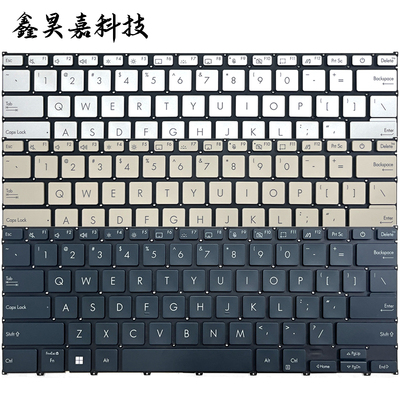 适用华硕 Asus Zenbook 14X OLED Q410 Q410VA Q420 Q420VA 键盘