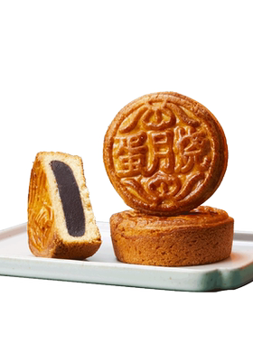 凤凰人家蛋月烧月饼五仁枣泥豆沙