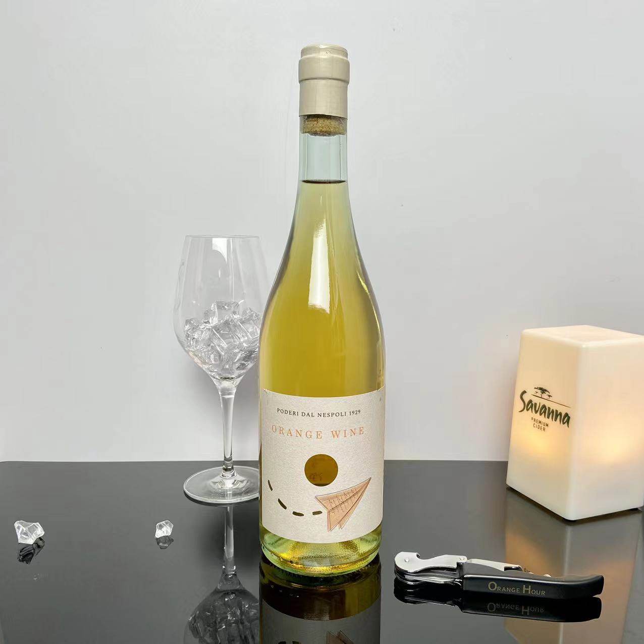 自然酒 莱特橙酒2021poderi dal nespoli orange wine 葡萄酒