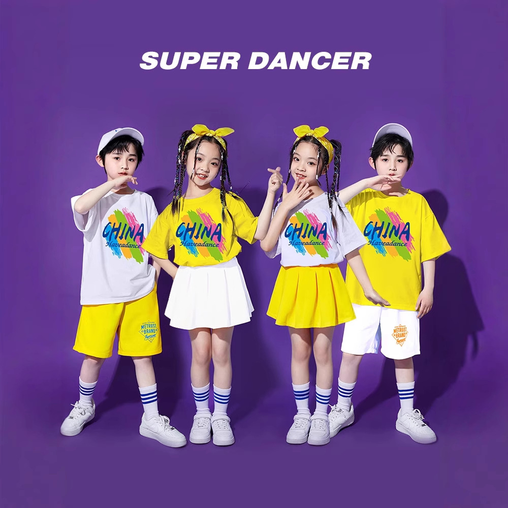 小学生运动会开幕式服装儿童拉拉队演出幼儿园班服男女童团体表演