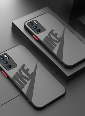 opporeno6手机壳防摔磨砂女潮男款新品超薄opporeno6pro保护套ike