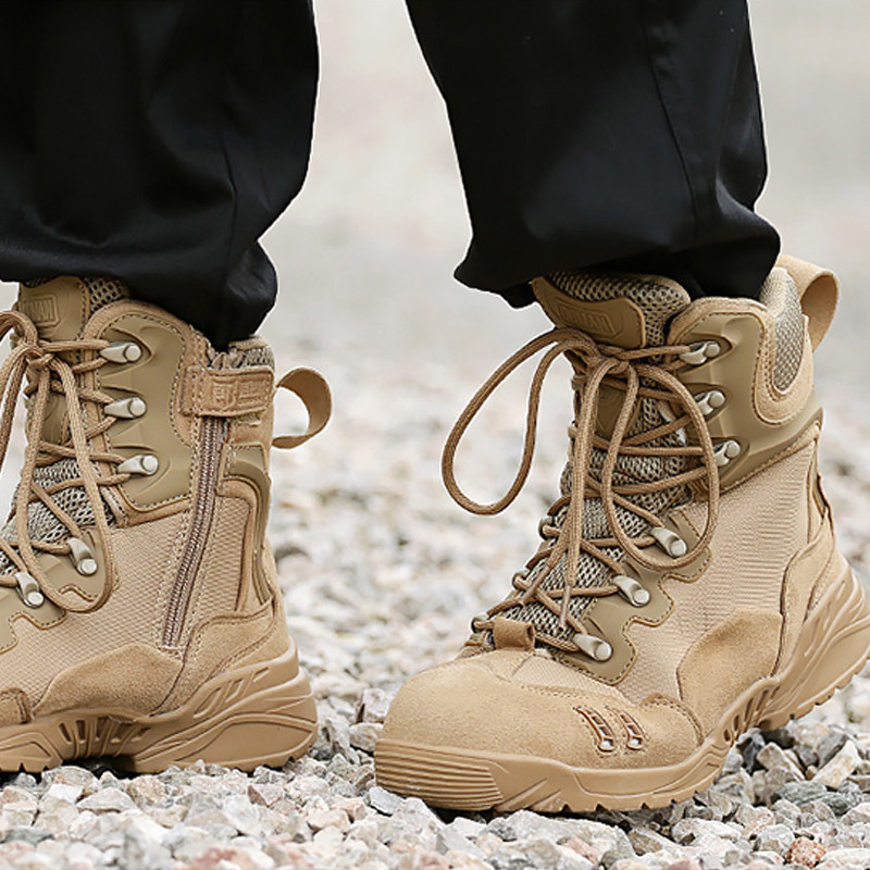 Boots militaires en Anti-fourrure - porter - Ref 1396939 Image 4