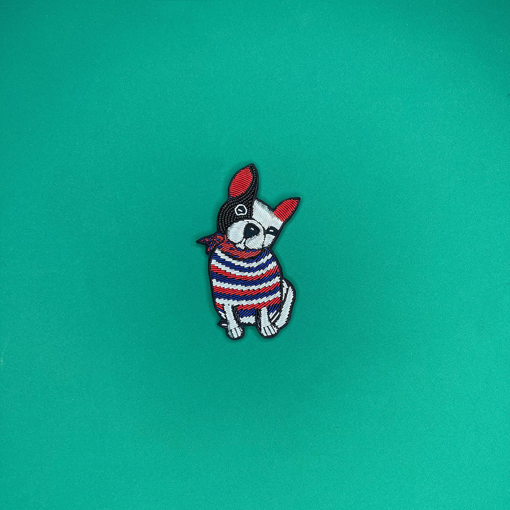 新款领结珠子印度丝拼合 时尚斗牛犬领结狗 蝴蝶结狗 胸针