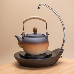 粗陶壶烧水壶煮茶器泡茶专用煮茶壶自动上水抽水一体电陶炉煮茶炉