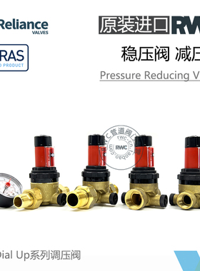 RWC原装进口Reliance 314紧凑型冷热水可用 减压阀稳压阀调压阀