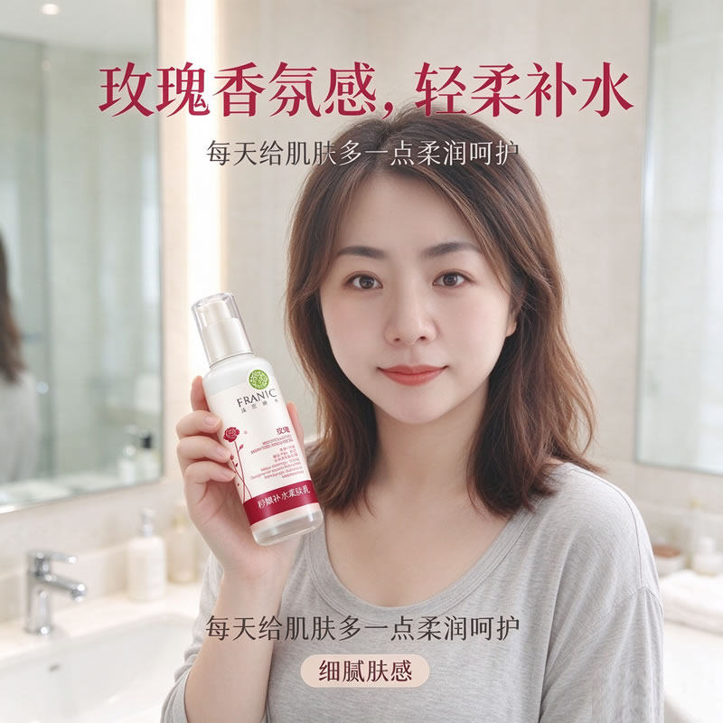 FRANIC法兰琳卡粉嫩补水柔肤乳液