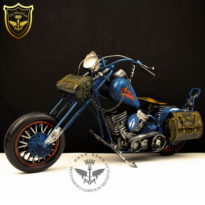 1938年印第安仿真摩托车模型 1:6 可配HT 12寸兵人手办景品