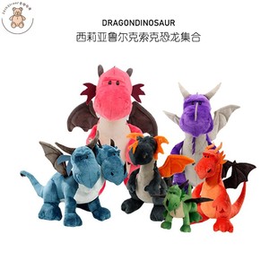 nici霸王龙侏罗纪双头恐龙翼龙西莉亚莱尔毛绒玩偶公仔儿童礼物男