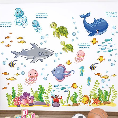 浴室玻璃门PVC自粘墙贴