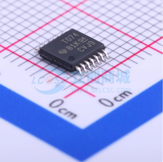 原装正品 TL074CPWR TSSOP-14 四路JFET输入运算放大器芯片