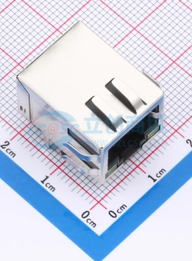 RJ45-307-030-03  59211x1带弹 带灯左绿右黄