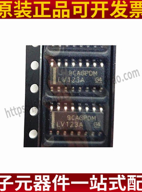 全新原装SN74LV123ADR LV123A 贴片SOP16脚 多频振荡器逻辑芯片IC