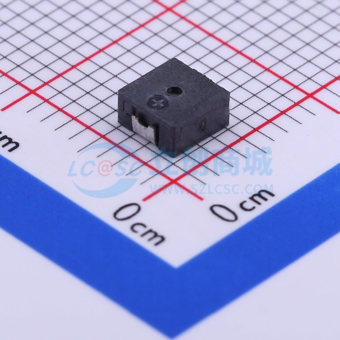 FUET-4020电磁式无源贴片蜂鸣器4*4*2mm 3.3V顶发声 用于智能眼镜