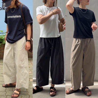 iamstudio 夏季清凉感神裤 8573零负重微弹力超轻薄显瘦9分冰冰裤