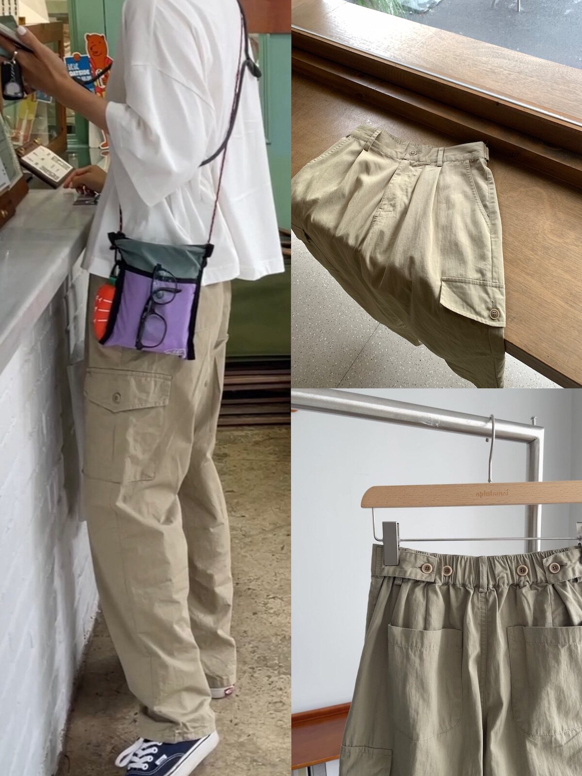 iamstudio 万人期待美总私服 卡其色工装裤属于什么档次？