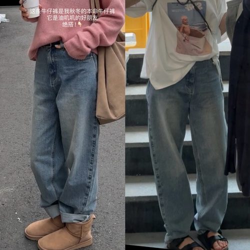 常规四季款棉质阔腿裤长裤