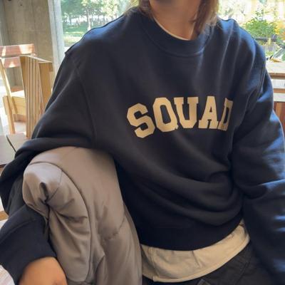 常规宽松棉质通勤休闲卫衣