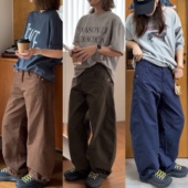 休闲裤 iamstudio 复古小弯刀浆感工装 5733美式 复购率高kpi一万条