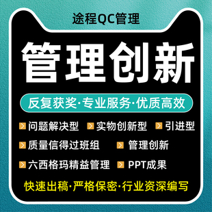 可加急代带撰编写修改管理创新WORD成果报告PPT汇报设计美化