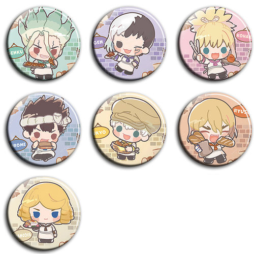 Dr.STONE 石纪元动漫徽章58mm胸章别针二次元周边吧唧定制挂件G款