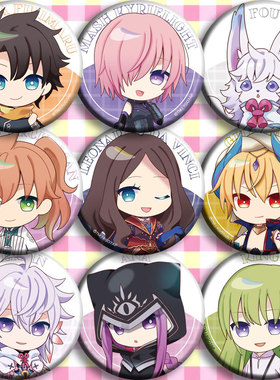 FateGrandOrder FATE魔兽战线巴比伦尼亚FGO 动漫徽章胸章二次元A
