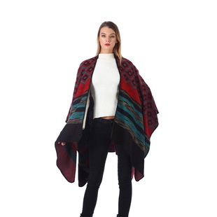 New square shawl imitation Nepalese ethnic women point