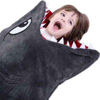 Shark blanket mermaid children's sleeping bag blanket merma