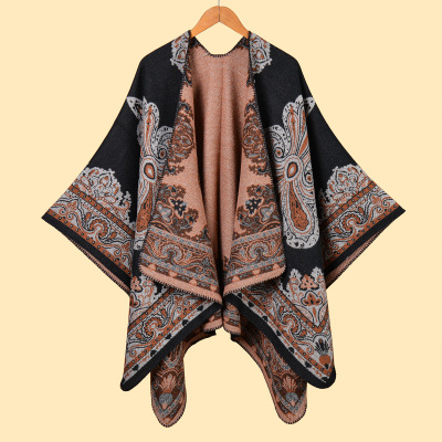 CloakWarmPhotoEthnicShawl