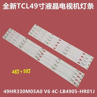适用TCL 49A810 D49A630U D49A620US灯条49D2900 49HR330M05A0 V6