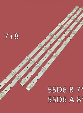 适用TCL 55P8SA D55A730U D55A360 55F6液晶灯条55HR330M08A2 V2