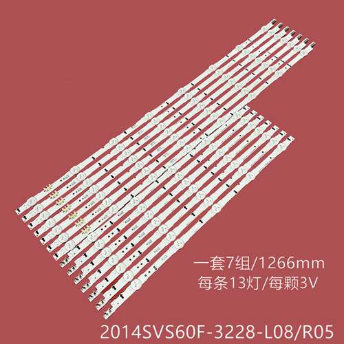 适用三星UE60J6240背光灯条SAMSUNG-2014SVS60F-3228-R05 L08灯带