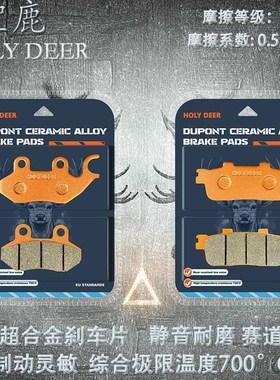 适用三阳SYM HD EVO125 HD2-125i Twin H/Linghts烧结耐磨碟刹片