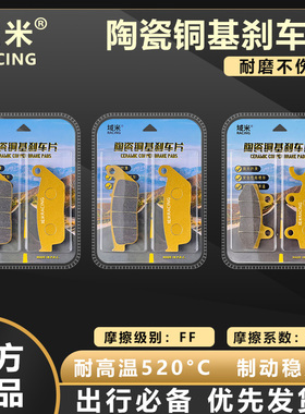 适用高金THOR1000巡舰版22款 GK1200杜邦超合金刹车片陶瓷碟刹片