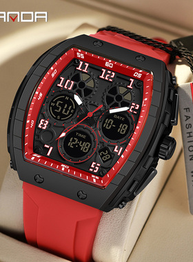 SANDA Bestseller-Luminous Barrel-shaped Electronic Watch