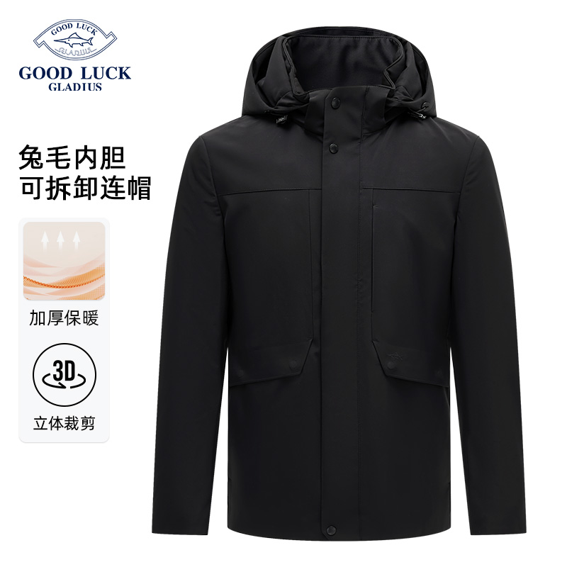 GOODLUCKGLADIUS/德鲨保暖棉衣
