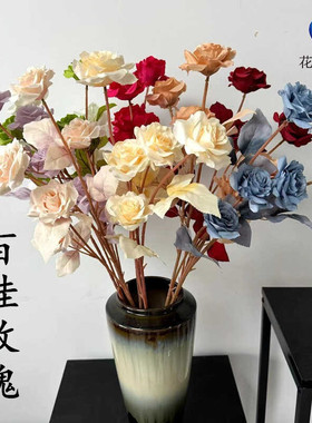 假花5头婚庆家居装饰道具路引
