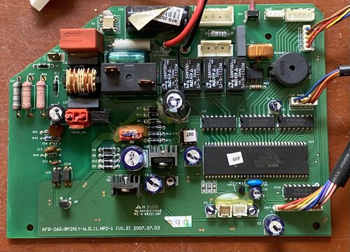 美的变频空调KFR-26GW/BP2N1Y-W控制板 KFR-26G/DY-W.D.01.NP2-1