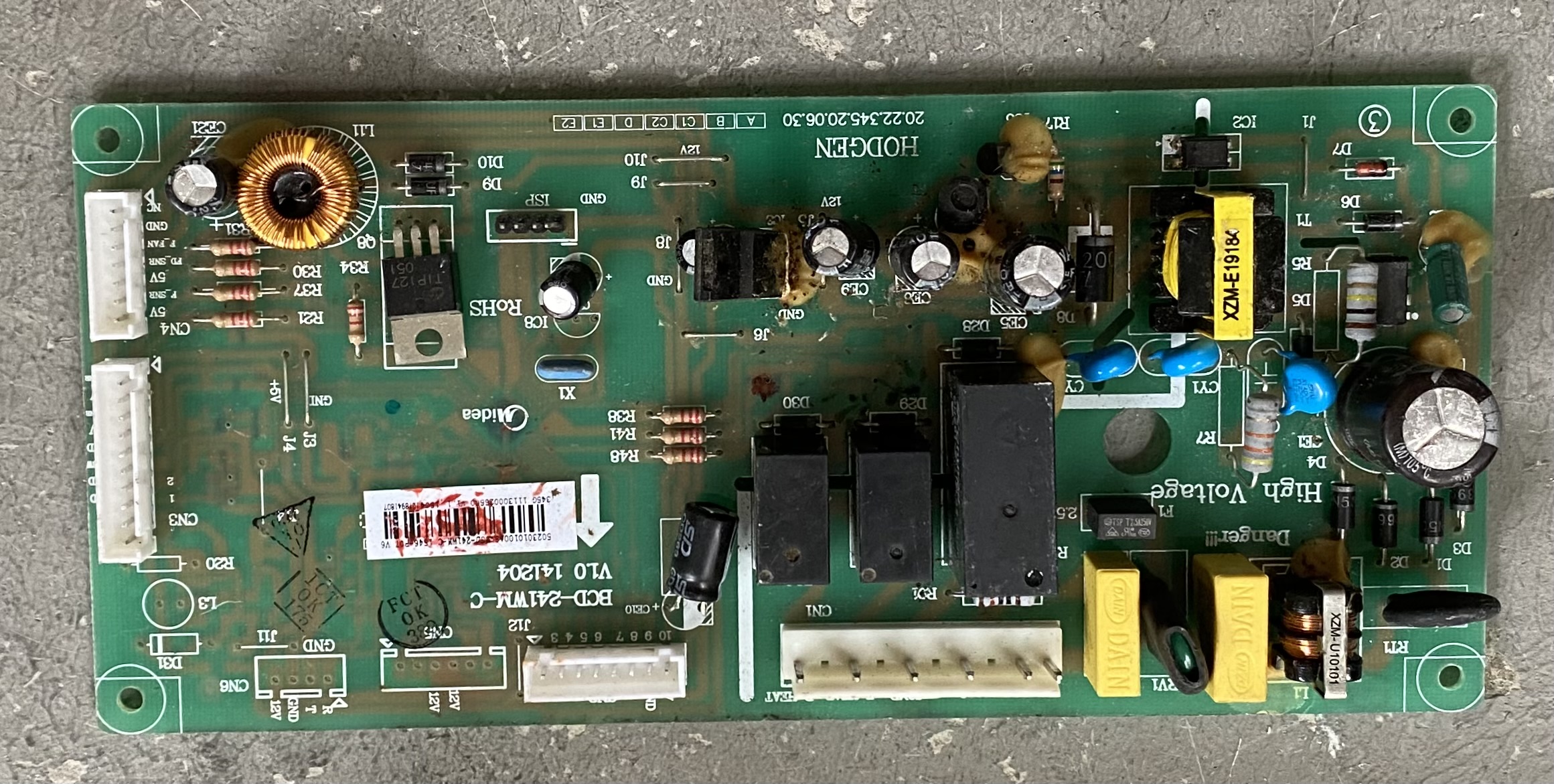 适用美的冰箱BCD-241WM-C 5023010100AS主板 主控板电脑板 控制板