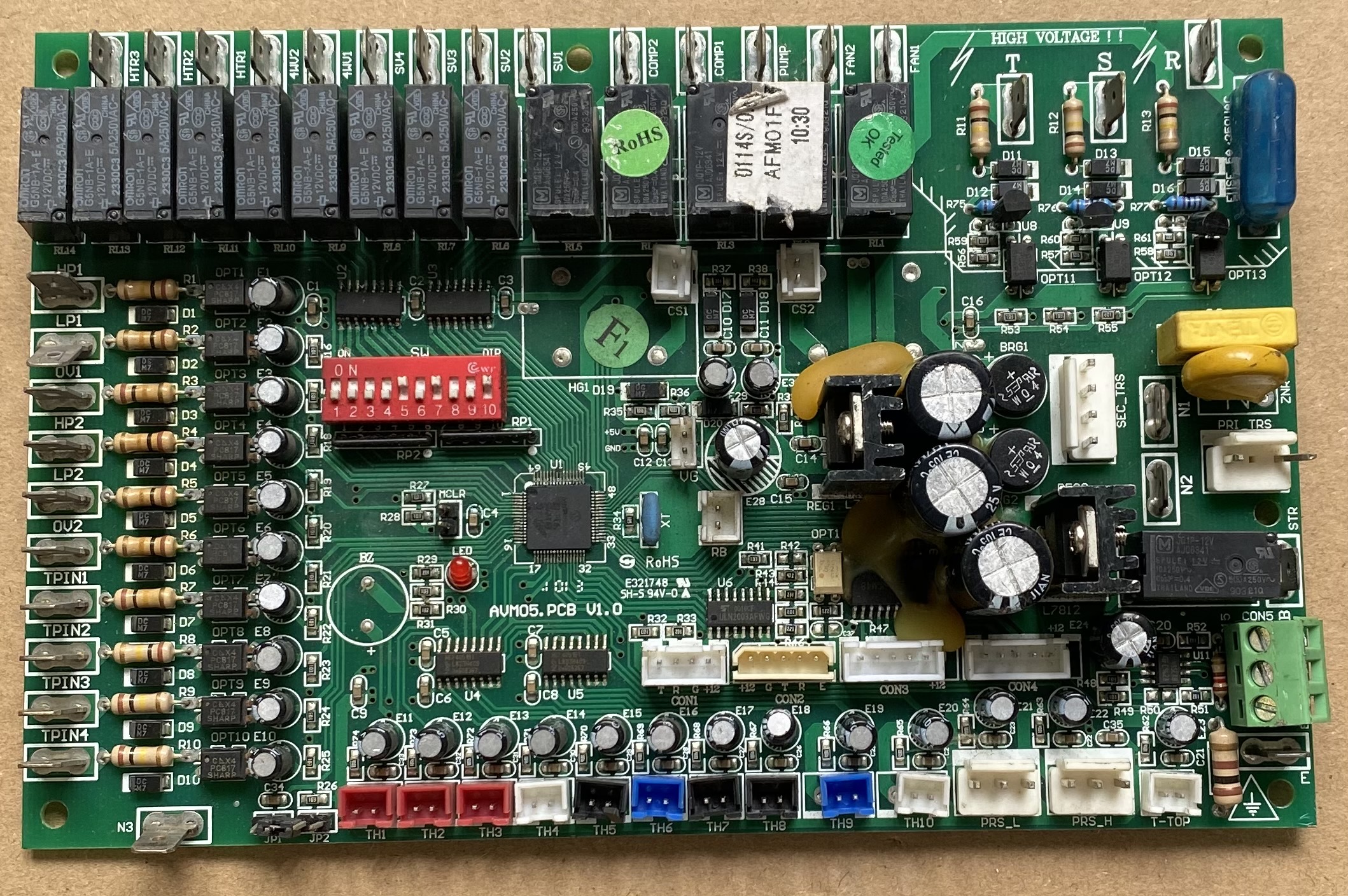 麦克维尔中央空调 电脑板 主板 AVM05.PCB V1.0 控制板 AFM01C AP