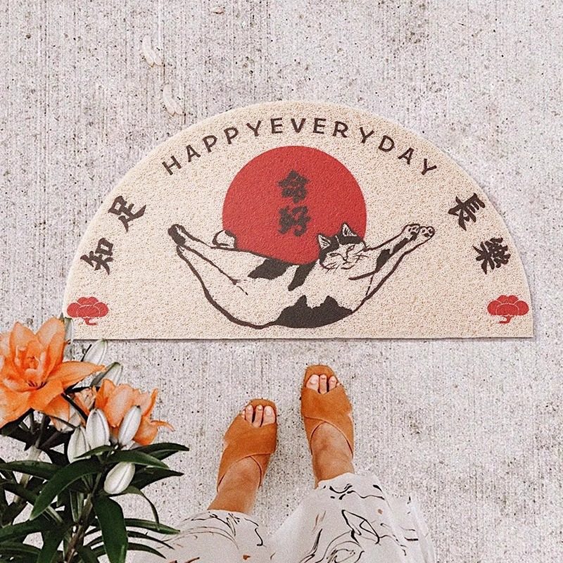日式入户进门口免打理防滑耐磨新款高级大门厅丝圈门垫地毯脚垫子,居家布艺,入户地垫,淘宝优惠券,粉丝福利购,淘宝优惠卷