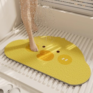 丝圈浴室防滑地垫淋浴房洗澡间脚垫子卫生间老人儿童专用防摔地毯