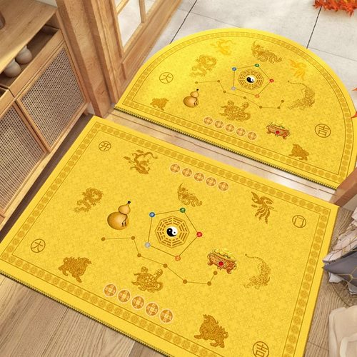 入户门地垫五行发财进门玄关地毯