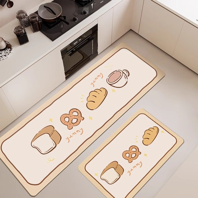 厨房防滑防油地垫硅藻泥吸水垫进门玄关耐脏可裁剪脚垫子天津地毯,居家布艺,厨房地垫,淘宝优惠券,粉丝福利购,淘宝优惠卷
