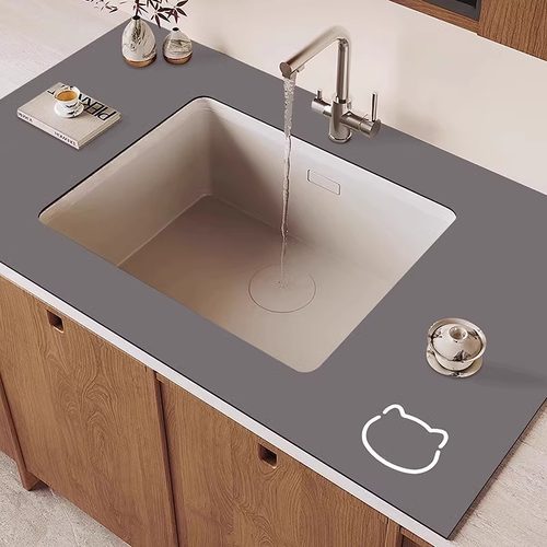 厨房地垫吸水耐脏可裁剪台面垫子